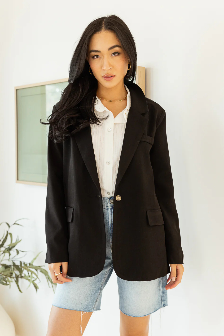 Crystal Blazer in Black - FINAL SALE - Image 10