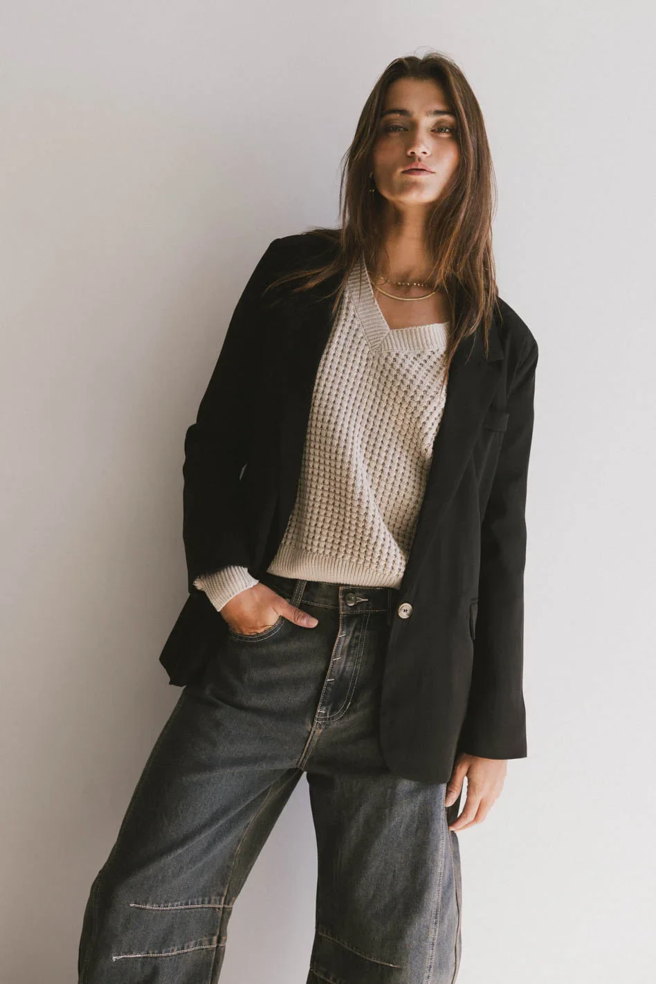 Crystal Blazer in Black - FINAL SALE - Image 11