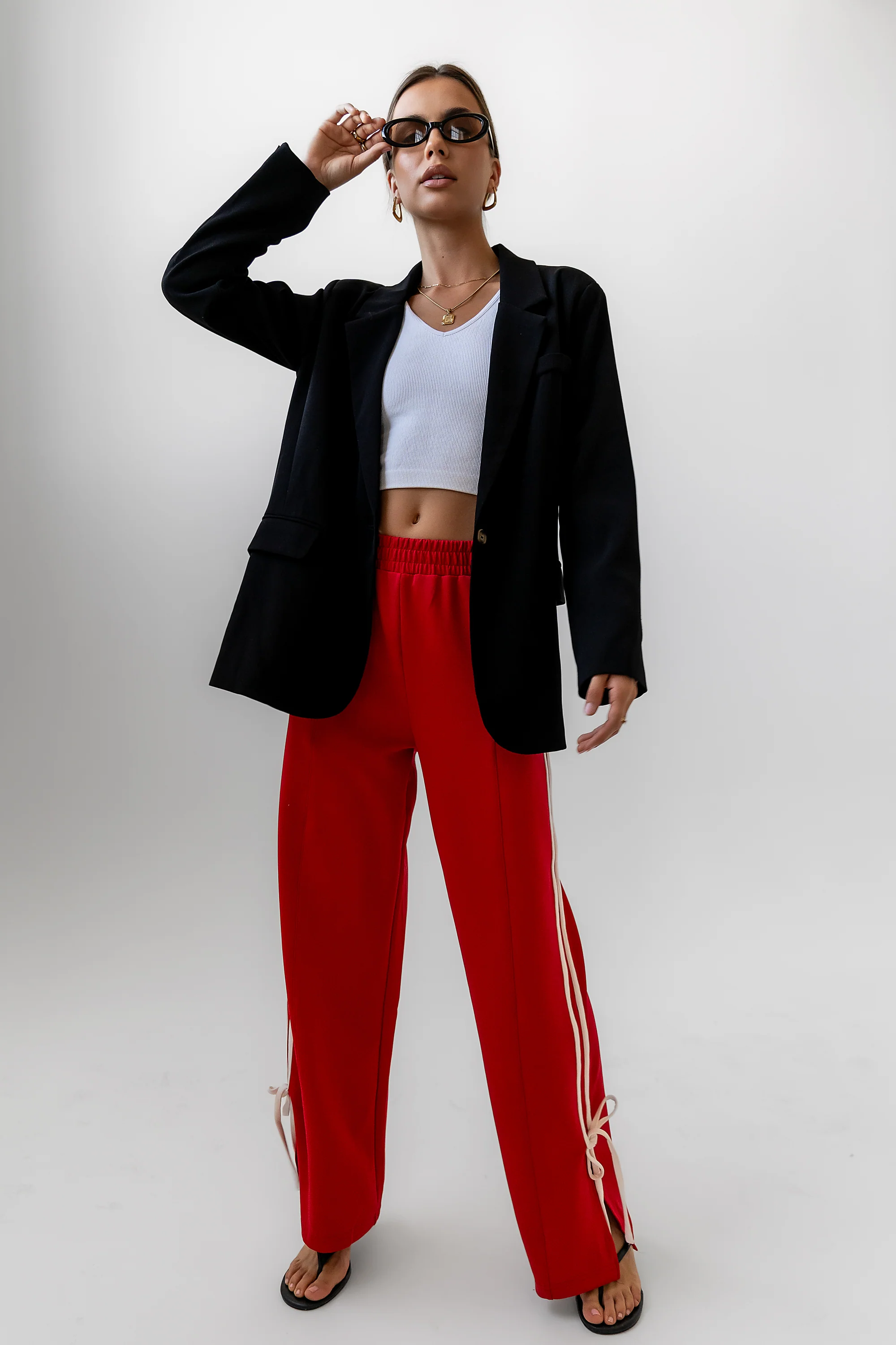 Crystal Blazer in Black - FINAL SALE - Image 4