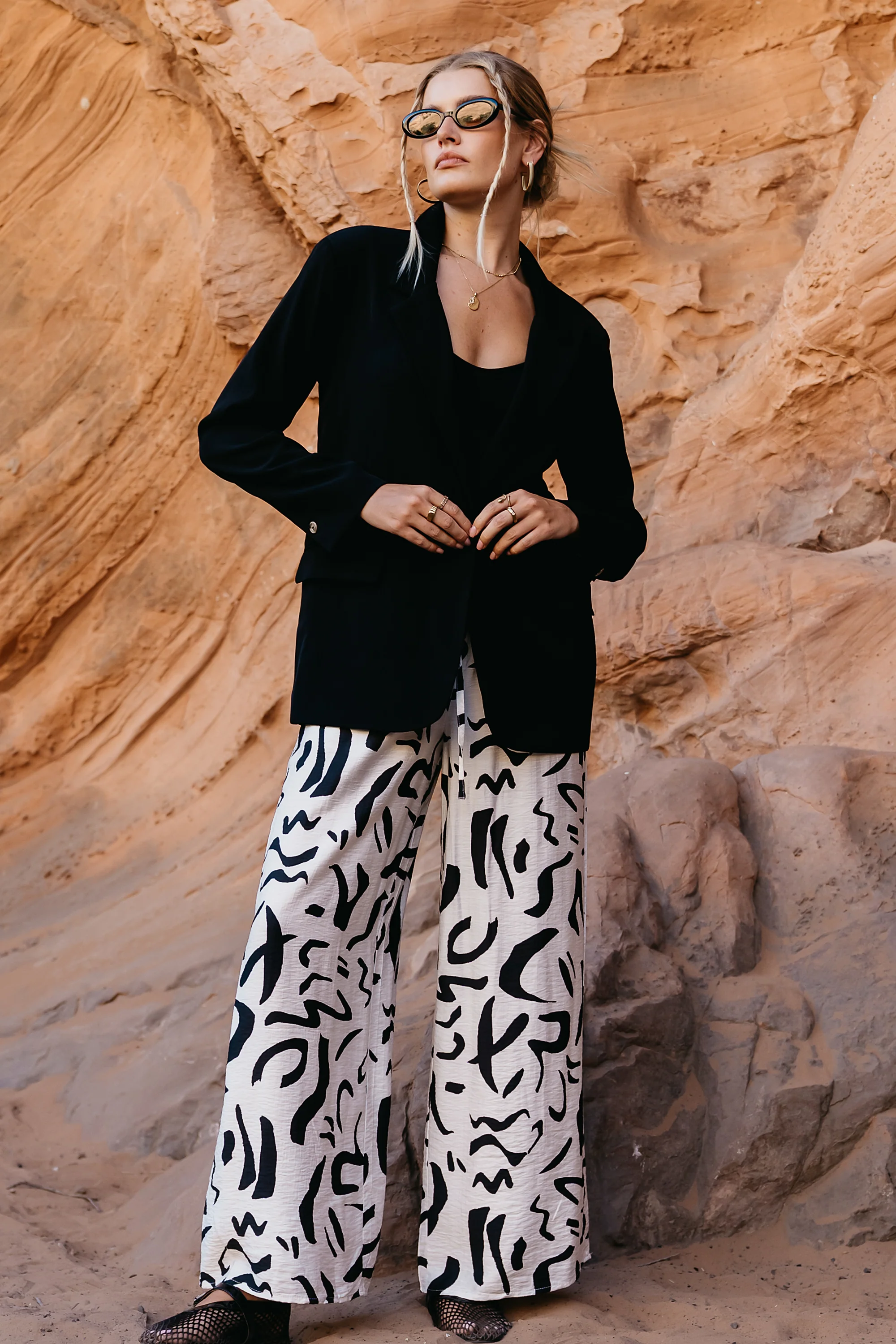 Crystal Blazer in Black - FINAL SALE - Image 5