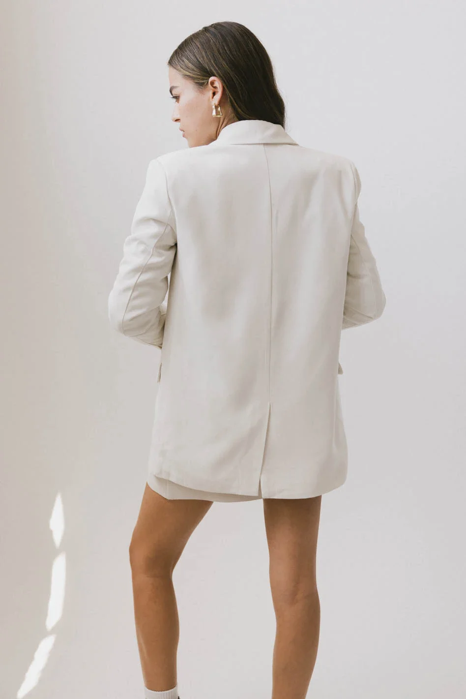 Crystal Blazer in Cream - FINAL SALE - Image 5