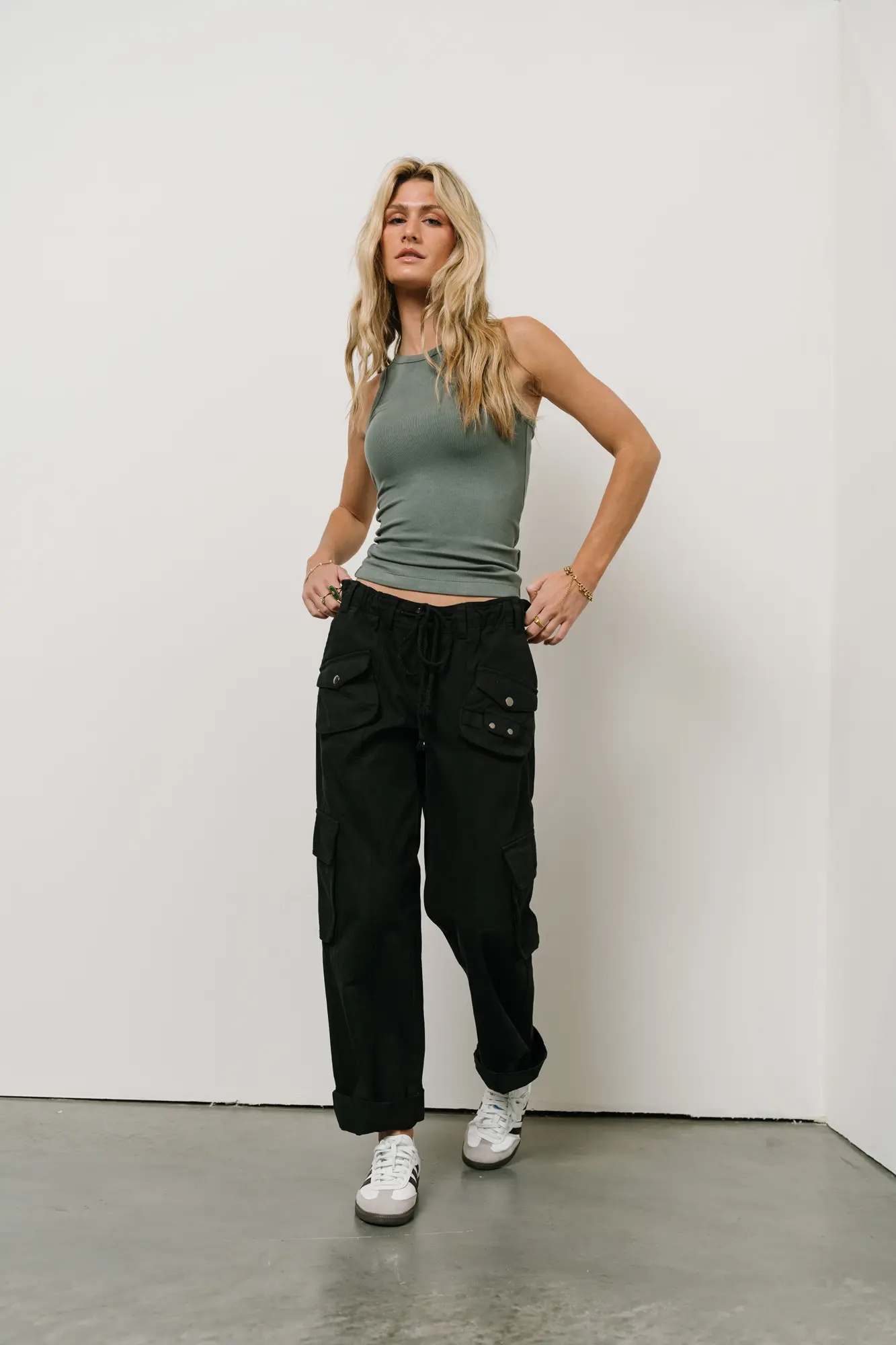 Kendall Tank in Teal - FINAL SALE - Image 3