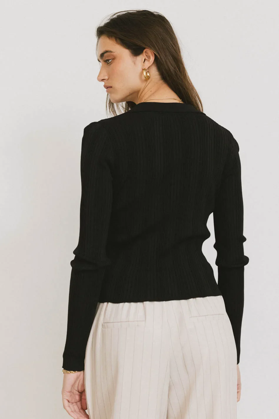 Lucia Cardigan in Black - Image 3