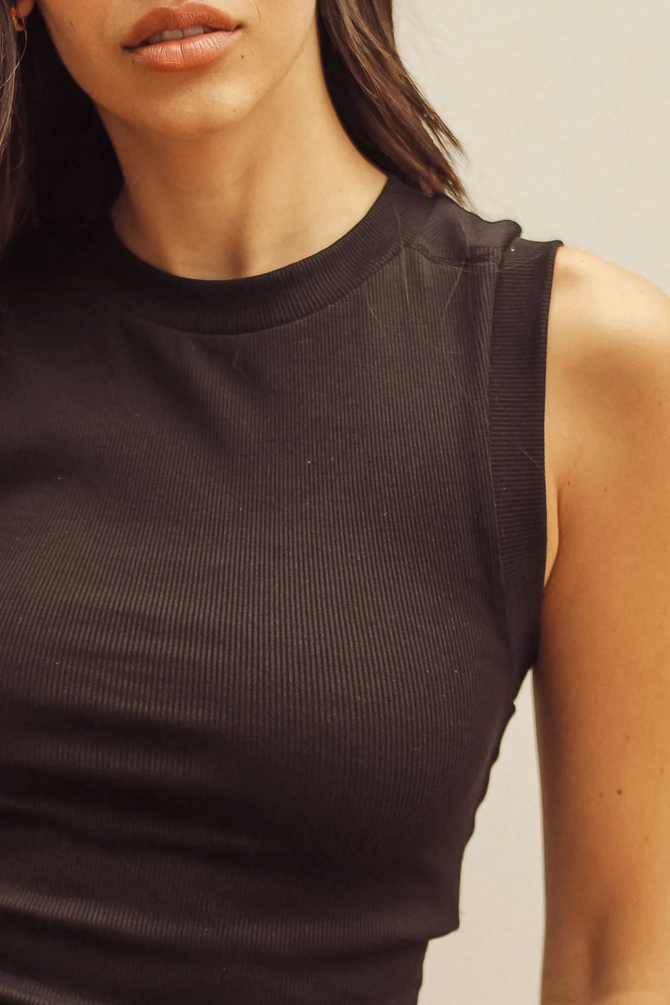 Ruby Tank in Black - FINAL SALE - Image 8