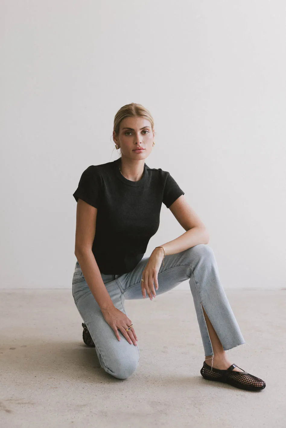 Ryan Bootcut Jeans in Light Wash - FINAL SALE - Image 5